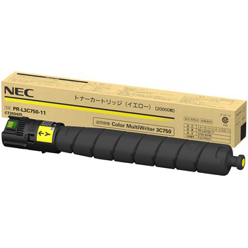 NEC Color MultiWriter PR-L3C750-11 [トナーカートリッジ(イエロー)]