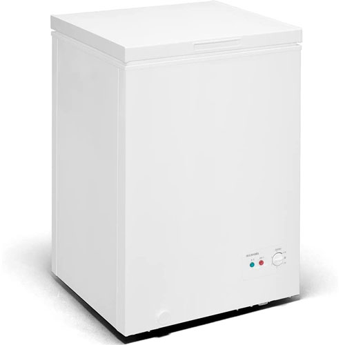 e-TREND｜アイリスオーヤマ ICSD-10B-W [上開き式冷凍庫 100L ホワイト]