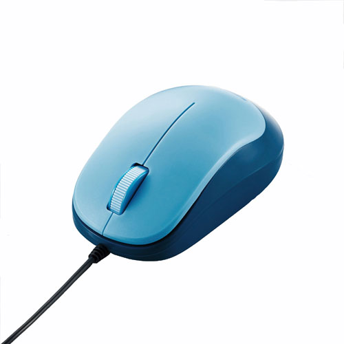 M-Y8UBBU [BlueLEDマウス/EPRIM/有線/3ボタン/ブルー]
