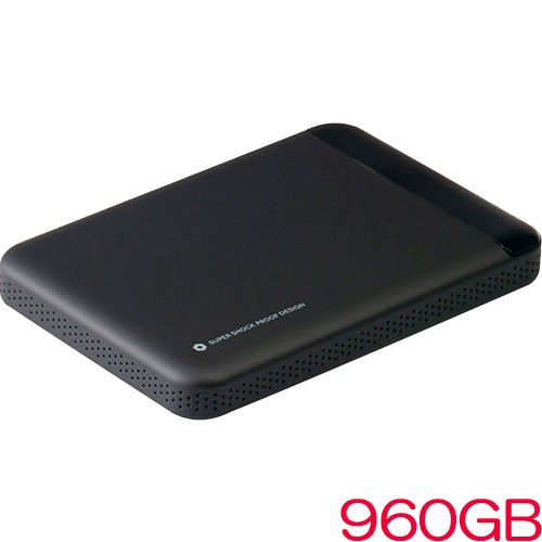 エレコム ESD-PL0960GM [外付けSSD/USB3.2 Gen1/1年保証/960GB]