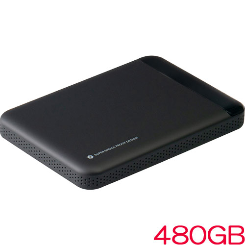 エレコム ESD-PL0480GM [外付けSSD/USB3.2 Gen1/1年保証/480GB]