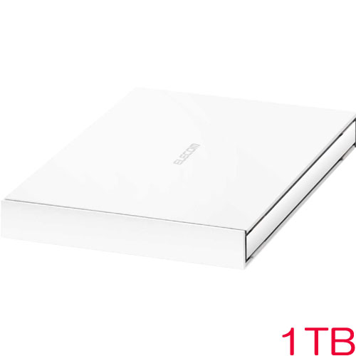 エレコム ESD-EJ1000GWH [外付SSD/ポータブル/USB3.2(Gen1)/1TB/ホワイト]