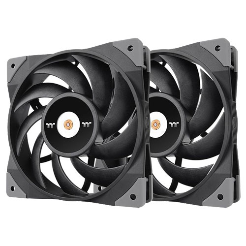 Thermaltake CL-F082-PL12BL-A [120mm ファン TOUGHFAN 12 2Pack]