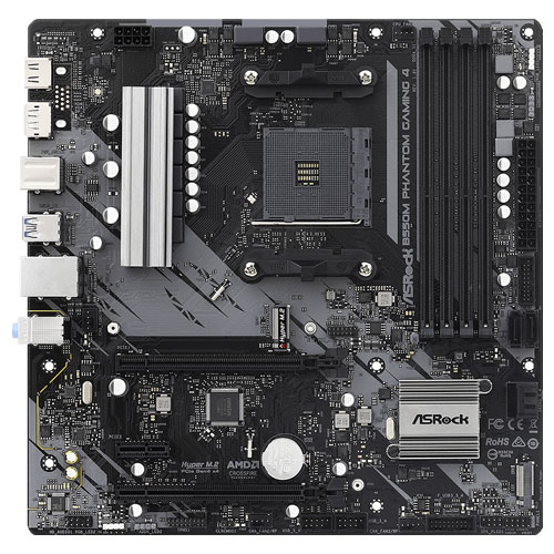 ASRock B550M Phantom Gaming 4 [マザーボード AMD B550/Socket AM4/DDR4/Micro ATX]