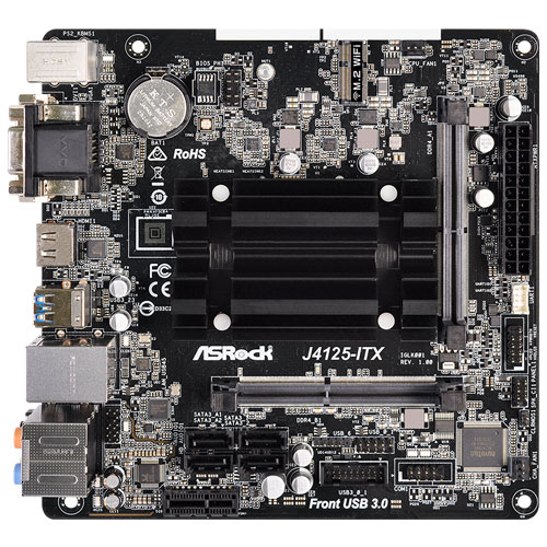 ASRock J4125-ITX [マザーボード Intel Celeron J4125 Onboard/DDR4/Mini-ITX]