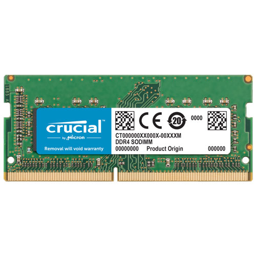 CT32G4S266M [32GB DDR4-2666 (PC4-21300) DR x8 1.2V CL19 SODIMM 260pin for Mac]