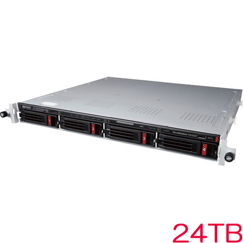 バッファロー WSH5420RN24W9 [WS IoT 2019 Wg搭載 4ベイラックマウントNAS 24TB]