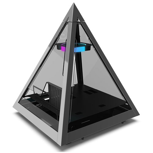 E Trend Azza Pyramid 804v E Atxピラミッド型ケース グラフィックカード縦置き対応 E Trend Azza Pyramid 804v E Atxピラミッド型ケース グラフィックカード縦置き対応