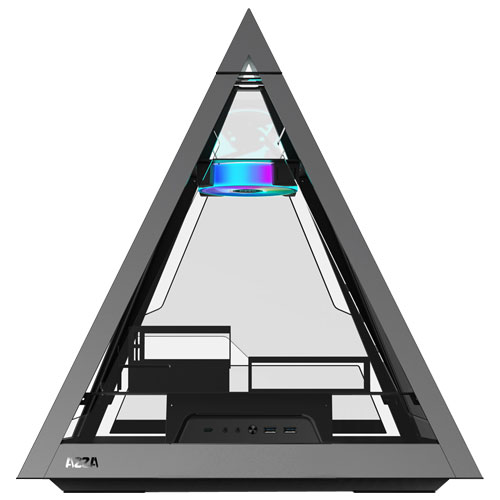 E Trend Azza Pyramid 804 E Atxピラミッド型ケース グラフィックカード横置き対応 E Trend Azza Pyramid 804 E Atxピラミッド型ケース グラフィックカード横置き対応