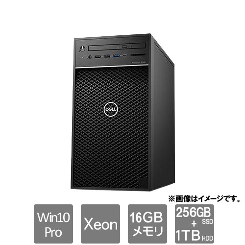 Dell DTWS019-004N3 [PrecisionT3640(Xeon W-1250 16GB SSD256GB+HDD1TB Win10ProWorkstations P2200)]