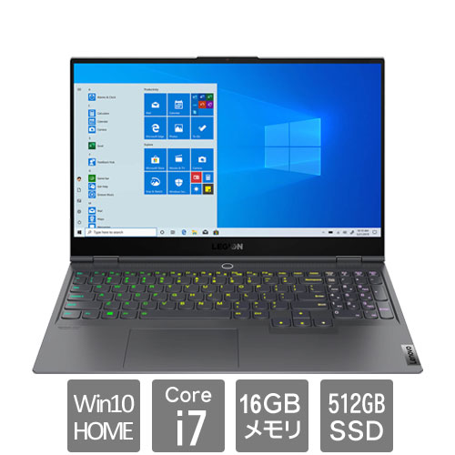 レノボ・ジャパン 82BC004JJP [Lenovo Legion Slim750i (Core i7 16GB SSD512GB Win10Home64 15.6UHD)]