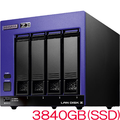 アイ・オー・データ HDL4-Z19SATA HDL4-Z19SATA-S4 [WS IoT2019 Storage Std NAS 3840GB(SSD)]