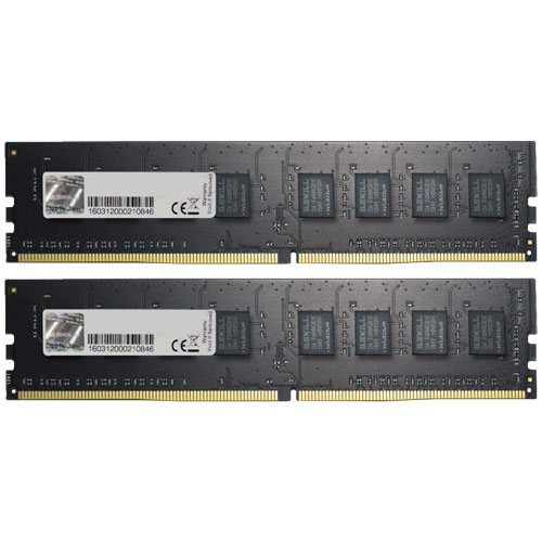 G.SKILL F4-2666C19D-64GNT [Value 64GB (32GBx2) DDR4 2666Mhz (PC4-21300) CL19-19-19-43 1.20V]