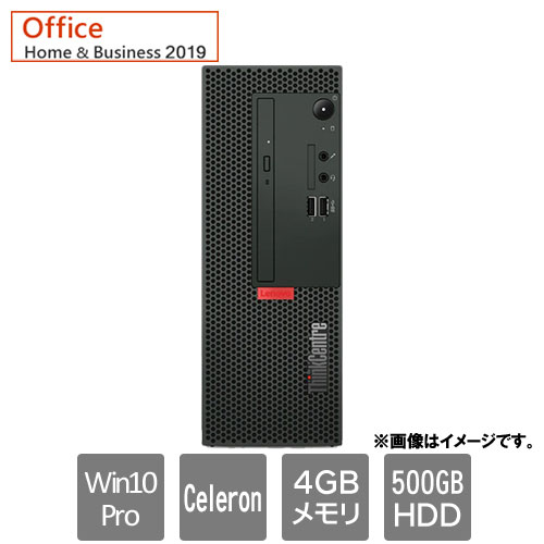 レノボ・ジャパン 11GMS03C00 [ThinkCentre M70c SM (Celeron 4GB HDD500GB Win10Pro64 SM H&B2019)]