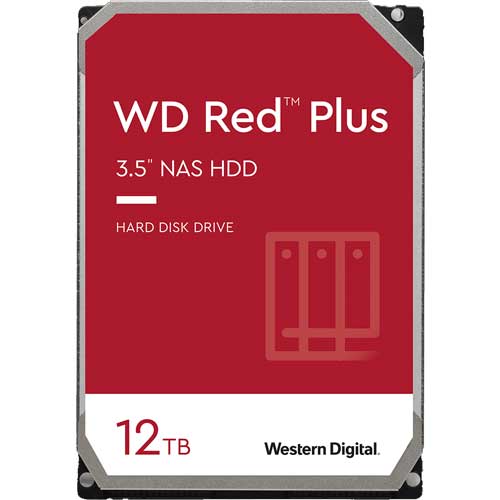 ウエスタンデジタル WD120EFBX [WD Red Plus（12TB 3.5インチ SATA 6G 7200rpm 256MB CMR）]