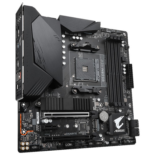 ギガバイト B550M AORUS PRO-P [AMD B550/Socket AM4/DDR4/USB 3.1 Type-C/2.5GbE/mATX Thunderbolt AIC対応]