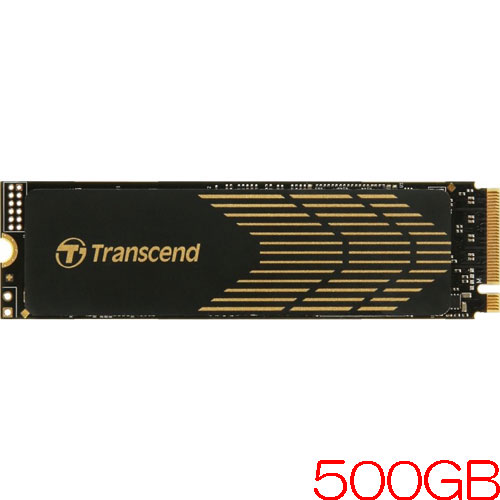 トランセンド TS500GMTE240S [500GB PCIe SSD 240S M.2(2280) NVMe PCIe Gen4 x4 3D TLC 5年保証]