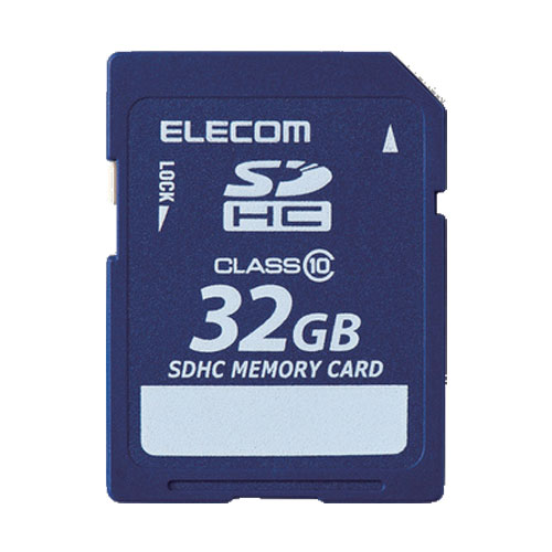 エレコム MF-FSD032GC10R [SDHCカード/データ復旧サービス付/Class10/32GB]