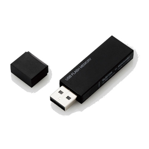エレコム MF-MSU2B32GBK [USBメモリー/USB2.0対応/セキュリティ機能/32GB/ブラック]