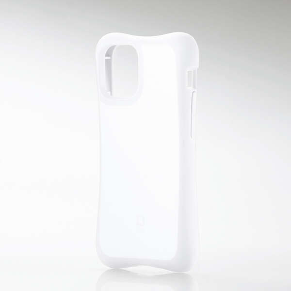 エレコム PM-A20AHVHH3WH [iPhone12mini/ハイブリッドケース/finch/ホワイト]