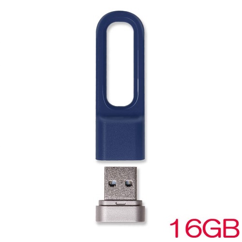 エレコム MF-LPU3016GBU [USBメモリー/USB3.2(Gen1)/キャップ/LPU/16GB/ブルー]