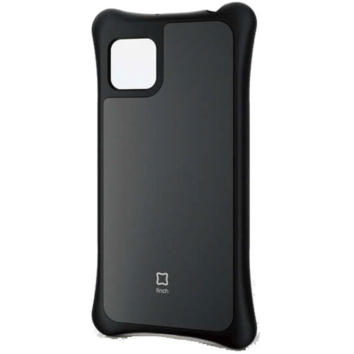 エレコム PM-S205HVHH2BK [AQUOS sense4/sense5G/ハイブリッドケース/finch]
