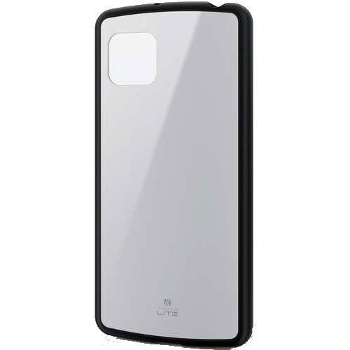 エレコム PM-S205TSLWH [AQUOS sense4/sense5G/ハイブリッドケース/ホワイト]