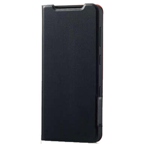 エレコム PM-K202PLFUBK [Android One S8/レザーケース/手帳型/ブラック]