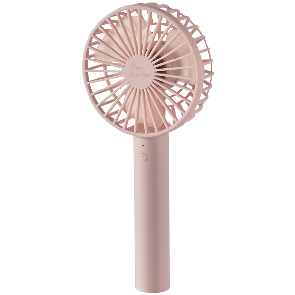 エレコム FAN-U215PN [USB扇風機/充電可/ハンディ/充電スタンド付/ピンク]