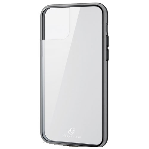 エレコム PM-A19BHVCG1BK [iPhone 11 Pro/ハイブリッドケース/ガラス/ブラック]