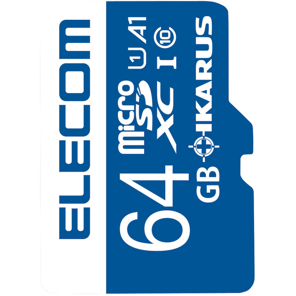 エレコム MF-MS064GU11IKA [microSDXCカード/IKARUS付/UHS-I U1/64GB]