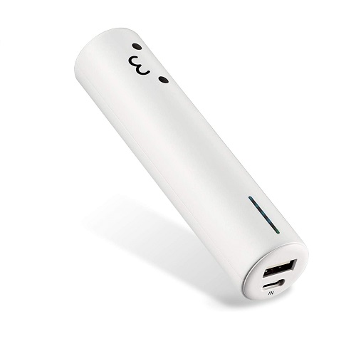 DE-C22L-3350WF [モバイルバッテリー/3350mAh/A-Cケーブル付/ホワイトフェイス]