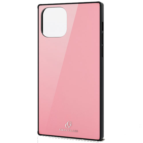 PM-A19BHVCGS1PN [iPhone 11 Pro/ハイブリッドケース/ガラス/ピンク]