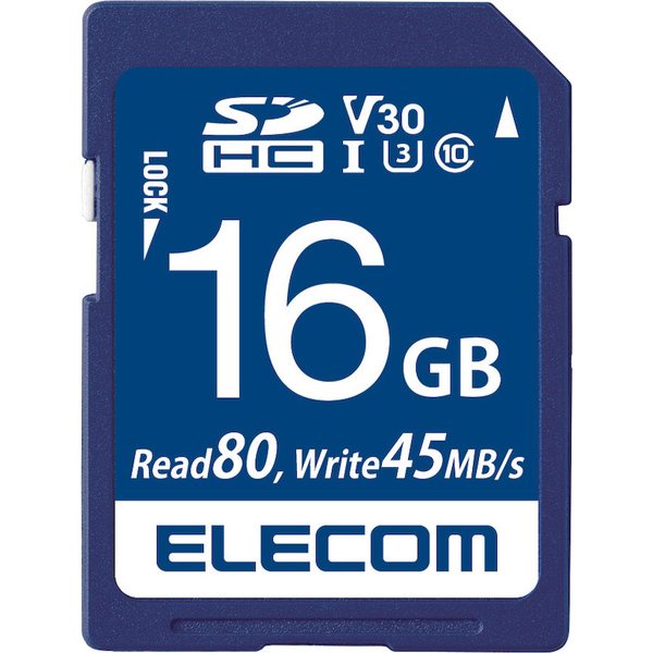 エレコム MF-FS016GU13V3R [SDHCカード/データ復旧サービス付/16GB]