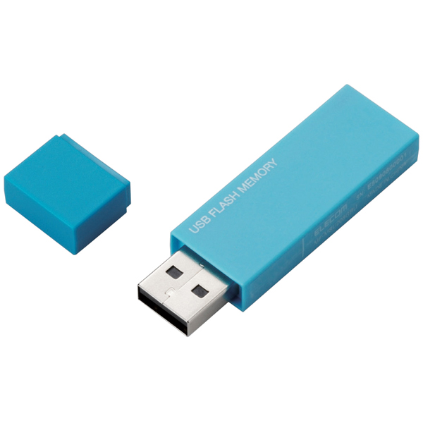 MF-MSU2B16GBU [USBメモリー/USB2.0対応/16GB/ブルー]