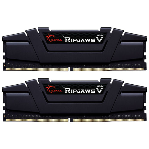 G.SKILL F4-4400C18D-16GVKC [Ripjaws V 16GB (8GBx2) DDR4 4400MHz (PC4-35200) CL18-24-24-44 1.50V Black]