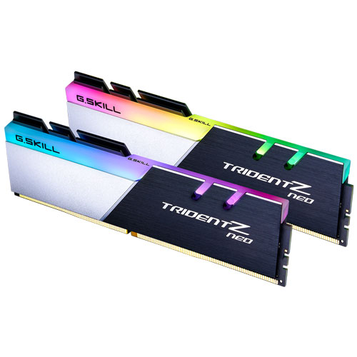 G.SKILL F4-4000C18D-32GTZN [Trident Z Neo 32GB (16GBx2) DDR4 4000Mhz (PC4-32000) CL18-22-22-42 1.40V]