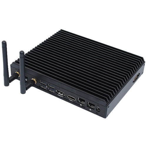 VHFP30-4/128(V1605B) [小型ベアボーンPC Ryzen Embedded V1605B (4C8T)/メモリ4GB/SSD 128GB/2×GbE/11ac]