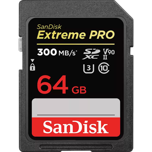 サンディスク SDSDXDK-064G-JNJIP [エクストリーム プロ SDXC UHS-II SDカード 64GB]