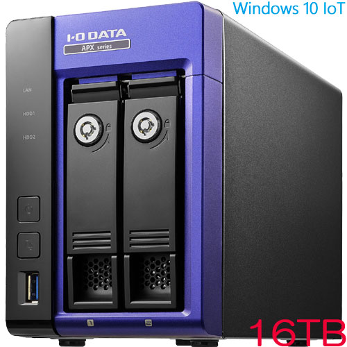 アイ・オー・データ APX2-W10AI3A APX2-W10AI3A-16 [Win10 IoT Ent/i3 特定用途向け端末 16TB]