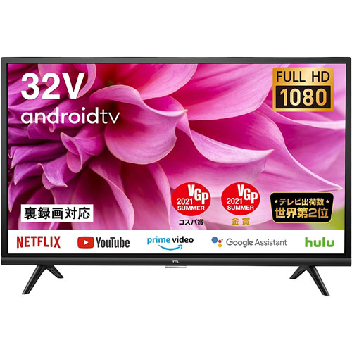 シャープAQUOS32型テレビ／Googleクロームキャスト セット