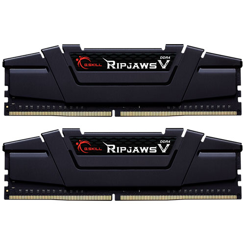 G.SKILL F4-4600C19D-16GVKE [Ripjaws V 16GB (8GBx2) DDR4 4600MHz (PC4-36800) CL19-26-26-46 1.50V Black]