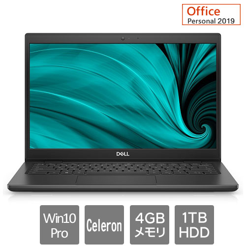 Dell NBLA111-101P91 [Latitude 3420(Celeron 4GB HDD1TB 14HD Win10Pro64 Personal2019 1Y)]