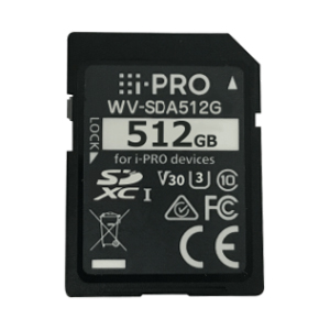 パナソニック WV-SDA512G [i-PRO機器専用SDXCメモリーカード(512GB)]
