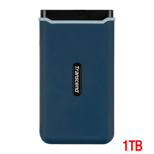 トランセンド TS1TESD370C [1TB 耐衝撃ポータブルSSD ESD370C USB 3.1 Type-A/Type-C]