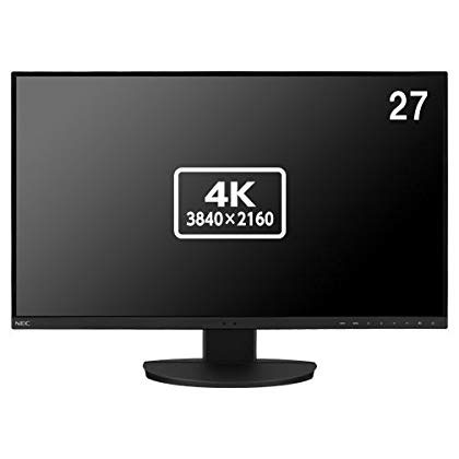 NEC MultiSync（マルチシンク） LCD-EA271U-B2 [27型4K対応3辺狭額縁ワイド液晶ディスプレイ]