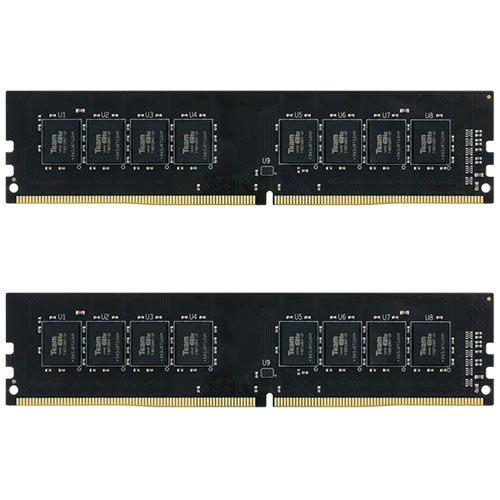 Team TED416G2666C19DC01 [16GB (8GBx2) DDR4 2666MHz (PC4-21300) U-DIMM CL19-19-19-43 1.20V 288Pin]