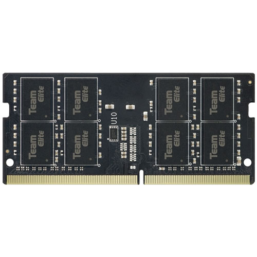 Team TED48G2666C19-S01 [8GB DDR4 2666MHz (PC4-21300) Unbuffered SO-DIMM CL19-19-19-43 1.20V 260Pin]