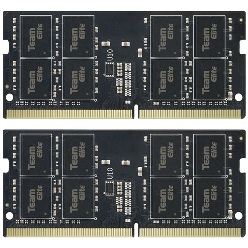 Team TED416G3200C22DC-S01 [16GB (8GBx2) DDR4 3200MHz Unbuffered SO-DIMM CL22-22-22-52 1.20V 260Pin]