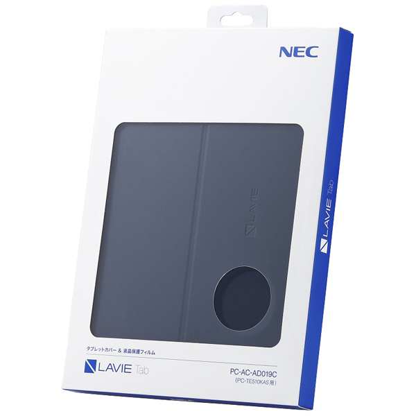 NEC LAVIE Tab オプション PC-AC-AD019C [PC-TE510KAS/PC-TAB10F01用カバー&保護フィルム]